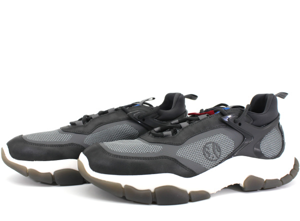 Фото Кроссовки  S.Oliver  серый  кожа искусств./текстиль F-7705 мужские