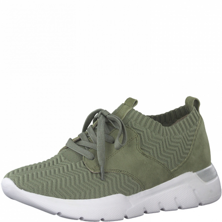 Кроссовки  Jana  зеленый  текстиль F-90262 фото в интернет-магазине | Omadey.ru