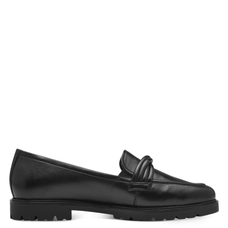 Туфли  Tamaris  черный  кожа Z-400518 фото в интернет-магазине | Omadey.ru