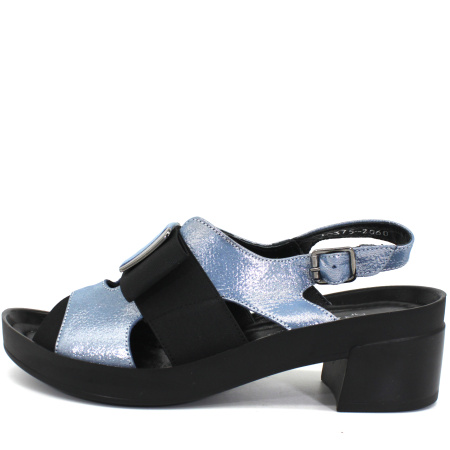 Босоножки  Dakkem  черный  кожа F-7174 фото в интернет-магазине | Omadey.ru