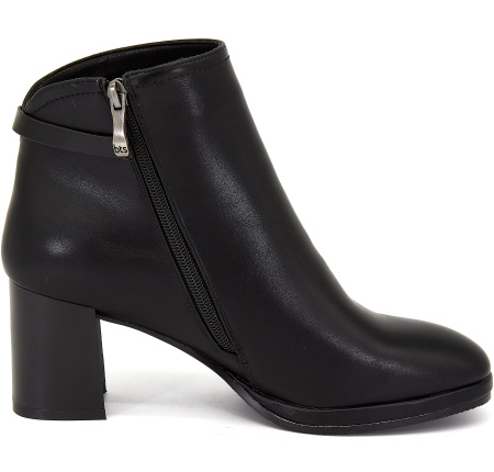 Ботильоны  Betsy  черный  кожа искусств. Z-8257 фото в интернет-магазине | Omadey.ru