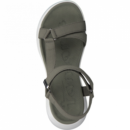 Сандалии  Tamaris  серый  текстиль F-90998 фото в интернет-магазине | Omadey.ru