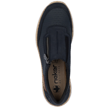 Кроссовки Rieker синий кожа/кожа искусств. F-400039 фото в интернет-магазине | Omadey.ru