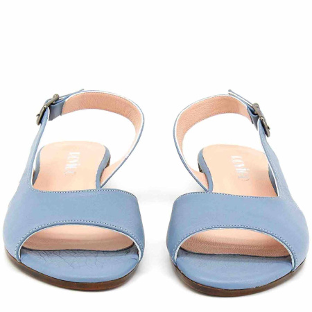 Босоножки  Rovigo  голубой  кожа F-80893 фото в интернет-магазине | Omadey.ru