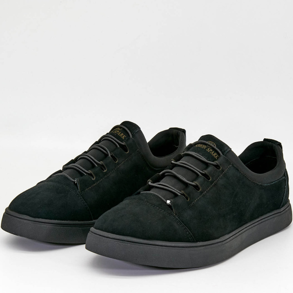 Фото Полуботинки  Simonspark  черный  кожа Z-90613