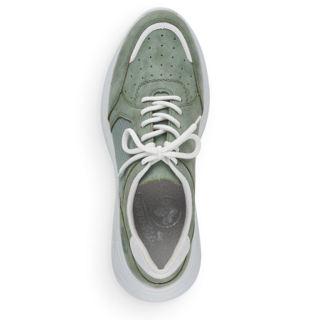 Кроссовки  Rieker  зеленый  кожа искусств./текстиль F-90532 фото в интернет-магазине | Omadey.ru