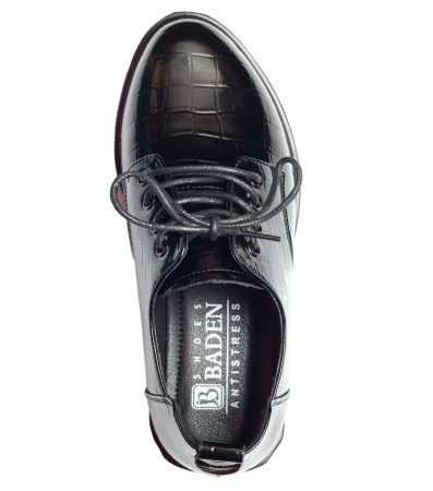 Туфли  Baden  черный  кожа Z-400817 фото в интернет-магазине | Omadey.ru Туфли  Baden  черный  кожа Z-400817 фото в интернет-магазине | Omadey.ru