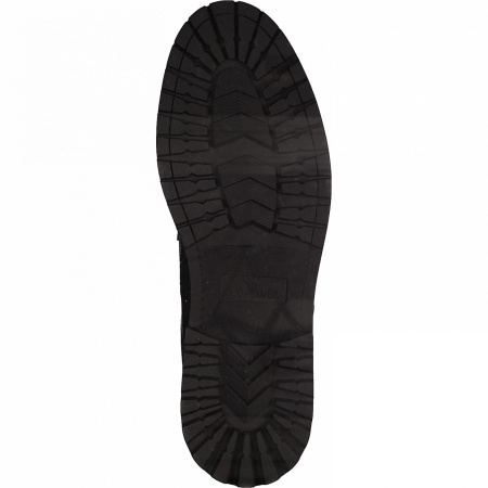 Полуботинки  S.Oliver  черный  кожа Z-100547 фото в интернет-магазине | Omadey.ru