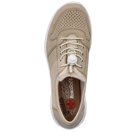 Кроссовки  Rieker  бежевый  кожа искусств./текстиль F-400168 фото в интернет-магазине | Omadey.ru