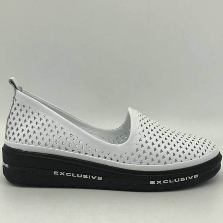 Туфли летние  Rovigo  белый  кожа F-90816 фото в интернет-магазине | Omadey.ru Туфли летние  Rovigo  белый  кожа F-90816 фото в интернет-магазине | Omadey.ru