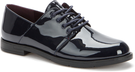 Туфли  Keddo  синий  кожа лаковая искусств. Z-100021 фото в интернет-магазине | Omadey.ru