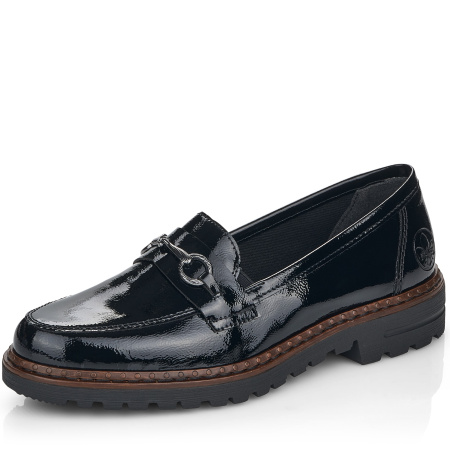 Туфли  Rieker  черный  кожа искусств. Z-200140 фото в интернет-магазине | Omadey.ru Туфли  Rieker  черный  кожа искусств. Z-200140 фото в интернет-магазине | Omadey.ru