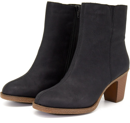 Ботильоны  Rieker  черный  кожа искусств. Z-8211 фото в интернет-магазине | Omadey.ru