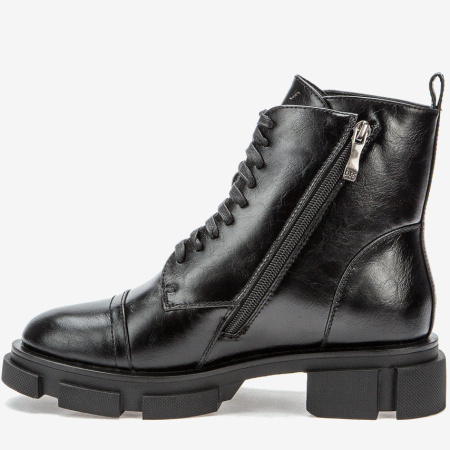 Ботинки  Betsy  черный  кожа искусств. Z-8903 фото в интернет-магазине | Omadey.ru