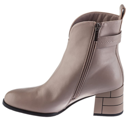 Ботильоны  Baden  бежевый  кожа Z-400497 фото в интернет-магазине | Omadey.ru