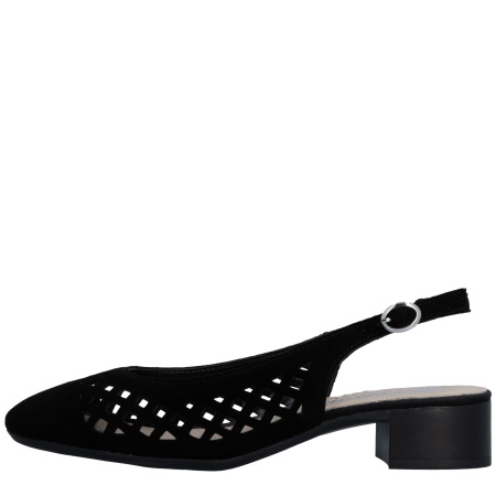 Слингбэки  Rieker  черный  кожа F-401283 фото в интернет-магазине | Omadey.ru