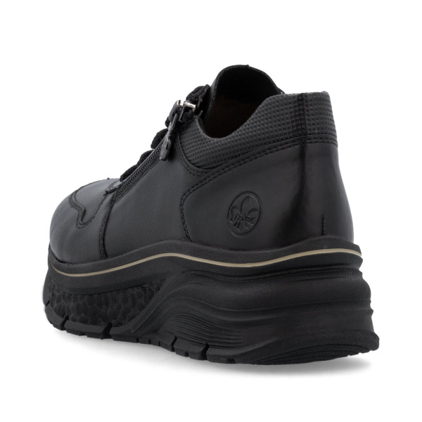 Фото Кроссовки  Rieker  черный кожа/кожа искусств. Z-400859