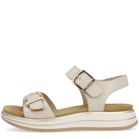 Босоножки  Remonte  белый  кожа F-400152 фото в интернет-магазине | Omadey.ru