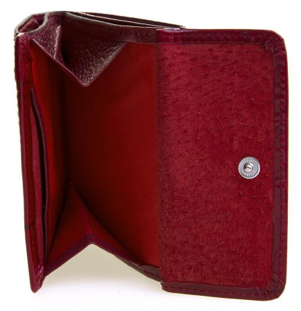 Кошелек  Coscet  красный  кожа c09831 фото в интернет-магазине | Omadey.ru