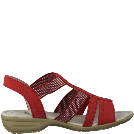 Сандалии  Jana  красный  текстиль F-81062 фото в интернет-магазине | Omadey.ru Сандалии  Jana  красный  текстиль F-81062 фото в интернет-магазине | Omadey.ru