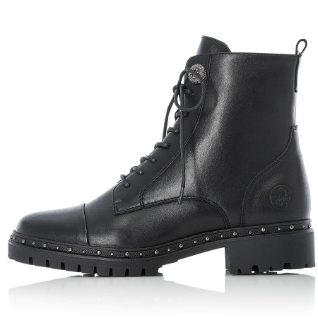 Ботинки  Rieker  черный  кожа Z-100814 фото в интернет-магазине | Omadey.ru