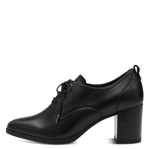 Фото Туфли  Tamaris  черный  кожа Z-400381