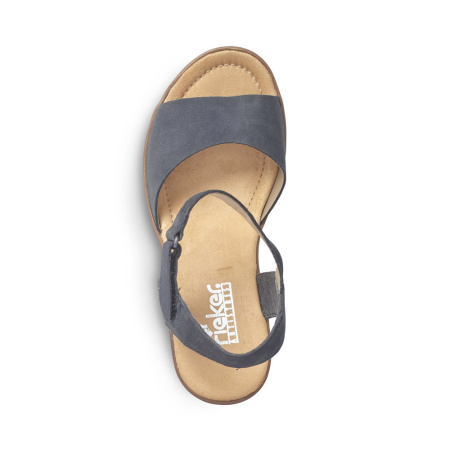 Босоножки  Rieker  синий  кожа/кожа искусств. F-80128 фото в интернет-магазине | Omadey.ru Босоножки  Rieker  синий  кожа/кожа искусств. F-80128 фото в интернет-магазине | Omadey.ru