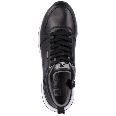 Кроссовки  Rieker  черный  кожа/текстиль Z-400018 фото в интернет-магазине | Omadey.ru