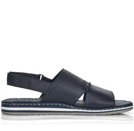 Сандалии  Rieker  синий  кожа F-90045 фото в интернет-магазине | Omadey.ru