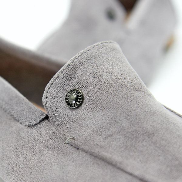 Фото Туфли  MYSET  серый  текстиль F-90948