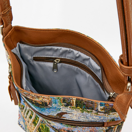 Сумка женская Omadey бежевый гобелен c10865 фото в интернет-магазине | Omadey.ru