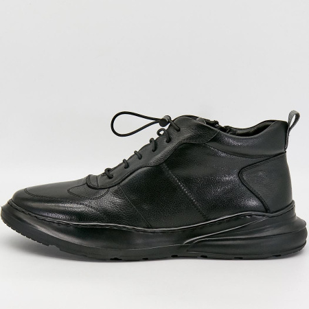 Ботинки  Simonspark  черный  кожа Z-90612