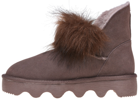 Полусапоги  Keddo  коричневый  замша Z-8856 фото в интернет-магазине | Omadey.ru