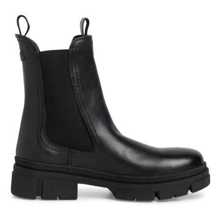 Ботинки  Tamaris  черный  кожа Z-200313 фото в интернет-магазине | Omadey.ru