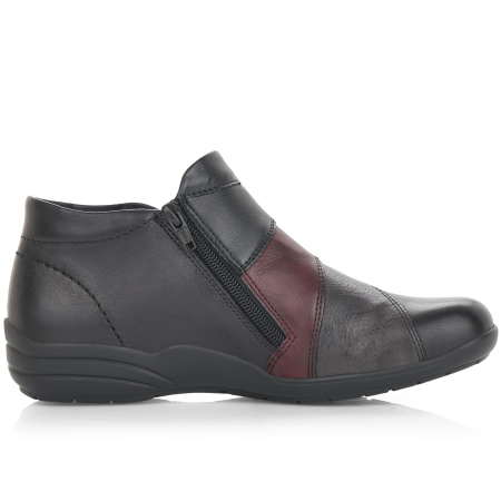 Ботинки  Remonte  черный  кожа/кожа искусств. Z-400065 фото в интернет-магазине | Omadey.ru