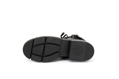 Ботинки  Betsy  черный  кожа искусств. Z-8600 фото в интернет-магазине | Omadey.ru