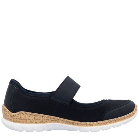 Туфли летние  Rieker  синий  кожа искусств./текстиль F-400225 фото в интернет-магазине | Omadey.ru Туфли летние  Rieker  синий  кожа искусств./текстиль F-400225 фото в интернет-магазине | Omadey.ru