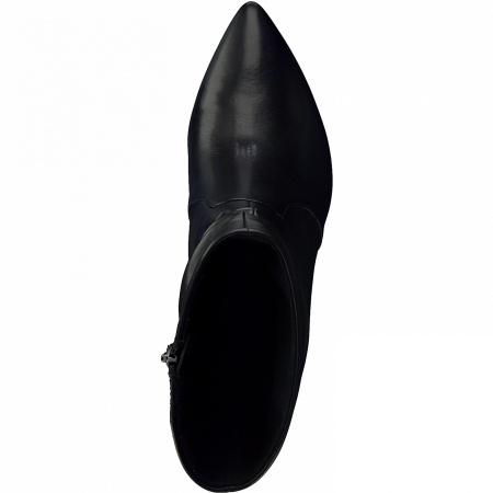 Полусапоги  Tamaris  черный  кожа Z-100606 фото в интернет-магазине | Omadey.ru