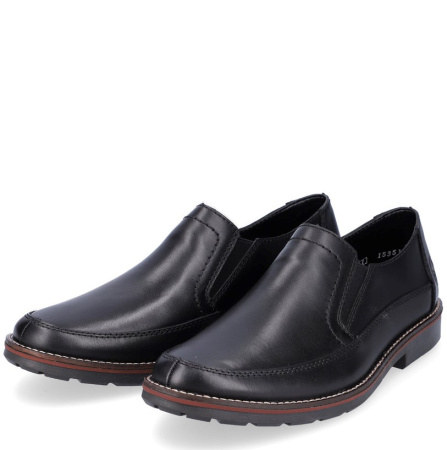 Туфли  Rieker  черный  кожа/кожа искусств. Z-200019 фото в интернет-магазине | Omadey.ru