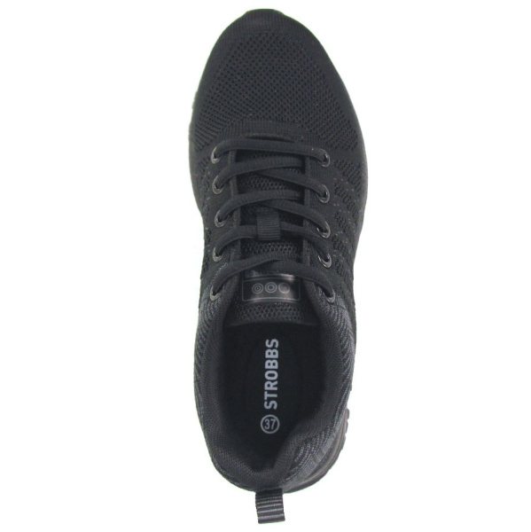 Фото Кроссовки  Strobbs  черный  текстиль F-200114