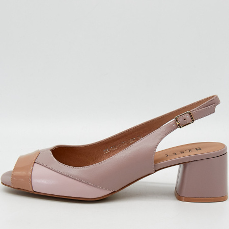 Босоножки  MYSET  розовый  шевро F-90611 фото в интернет-магазине | Omadey.ru