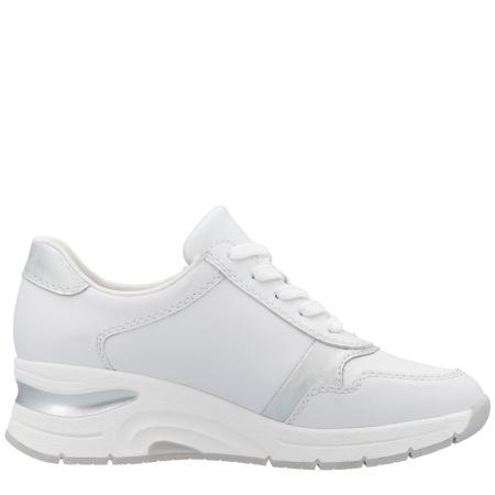 Кроссовки Rieker белый кожа/кожа искусств. F-400031 фото в интернет-магазине | Omadey.ru