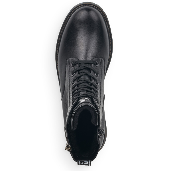 Фото Ботинки  Rieker  черный  кожа/кожа искусств. Z-100595