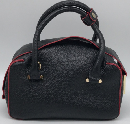 Сумка  Coscet  черный  кожа c09802-black фото в интернет-магазине | Omadey.ru