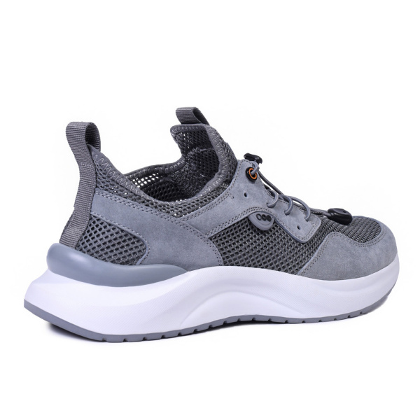 Фото Кроссовки  Strobbs  серый замша/текстиль F-400952 мужские