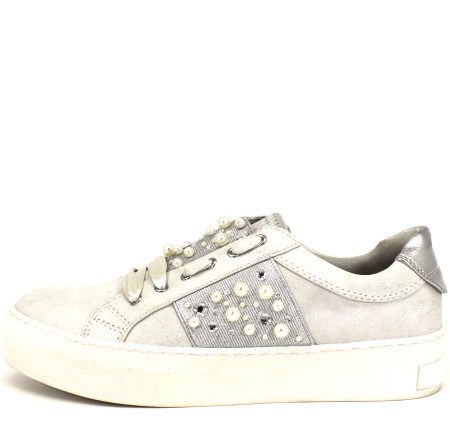 Кеды  Marco Tozzi  белый  кожа искусств. F-7213 фото в интернет-магазине | Omadey.ru