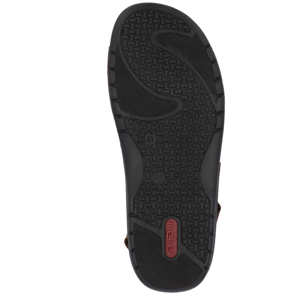 Фото Сандалии  Rieker  коричневый  кожа F-400070