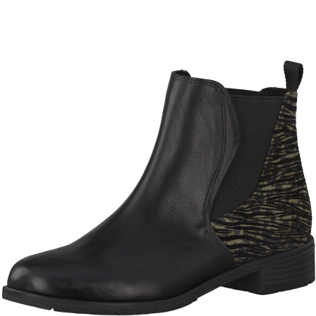 Ботинки  Marco Tozzi  черный  иск. материал Z-90100 фото в интернет-магазине | Omadey.ru