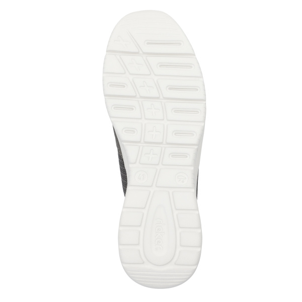 Фото Кроссовки  Rieker  серый  кожа/текстиль F-400144 мужские