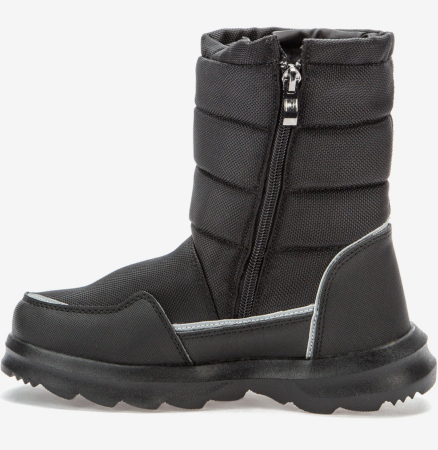 Ботинки  Tesoro  черный  кожа искусств./оксфорд Z-89053 фото в интернет-магазине | Omadey.ru